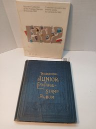 New Old Stock Canadian Souvenir Stamp Collection, 1982, International Juniors Postage Stamp Album