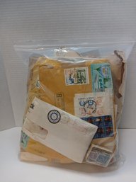 2 Gallon Mystery Stamp Bag, A Variety Of Used And Unused Stamps, Find Your Treasure