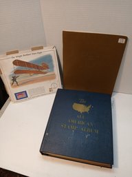Commemorative Air Mail, Mint Sheet File, Block Stamps, All American Stamp Album,