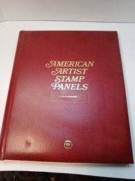 American Artists Stamp Panels Album, Complete, See Pics