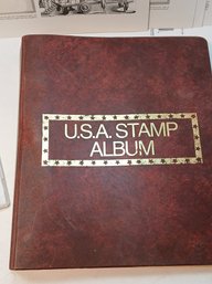 USA Stamp Album Drop In Style Loose Cancelled Stamps