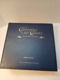 Binder Celebrating The 20th Century First Day Covers