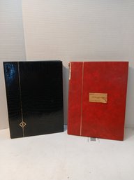 Lot Of Two Larger Albums Filled With Stamps