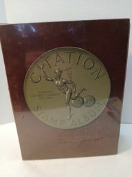 Large Citation Stamp Album, Only Partially Full