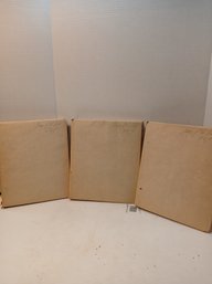 Lot Of 3 Stamps Of The World Albums With Stamps, With Stamps