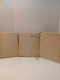 Lot Of 3 United States Duplicate, Us Stamps, Commemorative Stamp Albums With Stamps, Pretty Full