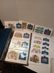 Large Album Of The Official History Of The United States In Mint Stamps