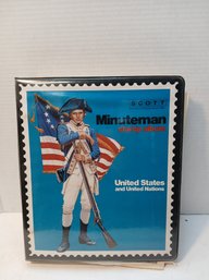 Minuteman Stamp Album, United States And United Nations, Some Stamps, Fun Cover
