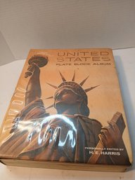 United States Plate Block Album, 184o's To 1960's, Quite A Few Stamps