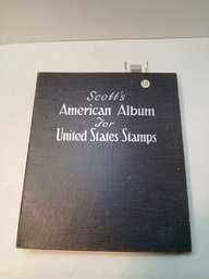Scott's American Album For American Stamps, 1840's To 1960's, Lots Of Stamps