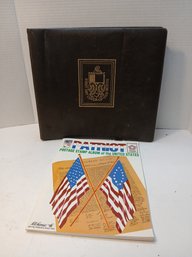 Binder And Inserts Only For First Day Covers Of The Month Album, No Stamps, No Stamps, Patriot Postage Stamp A