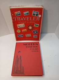 Travelers Stamp Album, Cool Graphics, A Few Stamps, A Modern Postage Stamp Album, A Few Stamps
