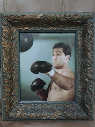 Rocky Marciano  Framed Magazine Page- Speed Bag  14x12