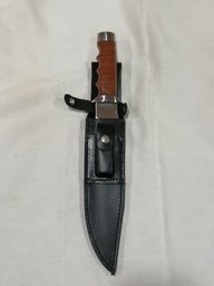 Magnum By Boker Knife & Sheath With Sharpening Stone   See Pics For Size