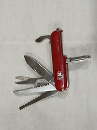 10 Tooled  Pocket  Knife , Very Functional