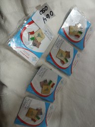 2006 Olympic  Torino  Lapel / Hat Pins -  4 Official Licensed Product -XX Winter Games - International