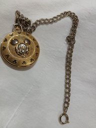 Vintage Colibri Quartz Pocket Watch Featuring Mickey Mouse - Very Collectible - Disney