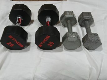 2 Sets Of Weights -  15# & 25#