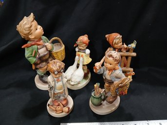 Collection Of 5  Goebel Figurines