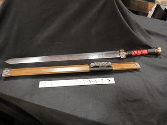 Sword With Bamboo Sheath - Decor - 20' Blade