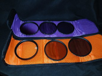 Camera Accessories - 6 Filters - K&F Concept & Altura Photo Brands - See Pictures For Details  2 Carry Cases