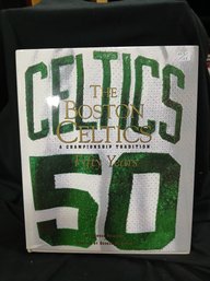Book: '96-97 The Boston Celtics 50 Year Champion Tradition, Signed By Larry Bird, Season Holders Only