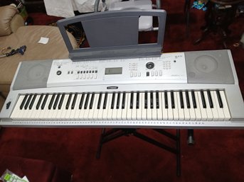 Yamaha  Digital Keyboard 'Portable Grand DGX 230' With Stand, Battery Or Electric Plug
