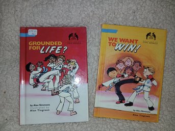 2 Kung Fu  Children's  Books Written & Signed By Auction Host -  Steven DeMasco