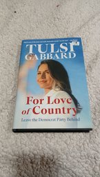 Book: Signed & Authenticated - Tulsi Gabbard - 'For Love Of Country'