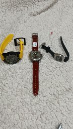 3 Watches:  Casio, Puma & Europa