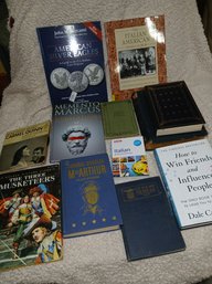 Book Lot :  11 Miscelaneous Subjects, Titles, Ages  & 2 Vintage 45 Rpm  Record Set- Carmel Quinn