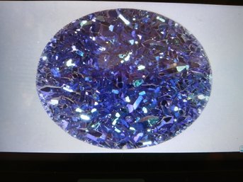 Lot Of 3: 8mm Chameleon Druise Quartz For Jewelry Making / Setting    C