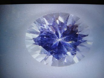 Lot Of 2:  1.8ct Total 6mm Each White Yag (yttrium, Aluminum,garnet) Gems For Jewelry Making / Setting