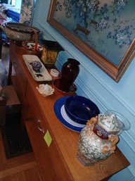 Assortment Of Ornate Glassware SORRY NOT SHIPPABLE PICKUP ONLY