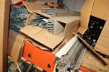 Drop Ceiling Brackets 2- 12 Ft Pieces, Clips, Misc