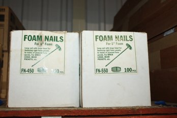 5 Inch Foam Nails 4 Boxes Of 100