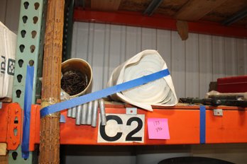 Roll Of Plastic, Large Hardware For Concrete Flooring, Rebar