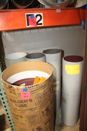 3 Full Heavy Rolls Of Colored Flashing Some Partial Rolls