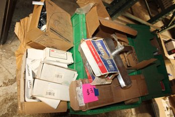 2 Totes Of Door Lock Sets Misc New And Used Open Box