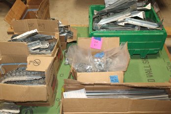 Simpson Hangers Misc Sizes And Function 7 Boxes With Rolling Cart