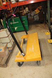 Rolling Lumber Cart With Locking Wheels