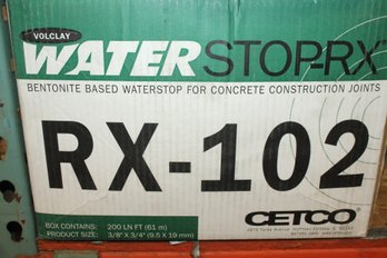 Volclay Water Stop Rx Bentonite Based Water Stop For Concrete Joints, Several Rolls