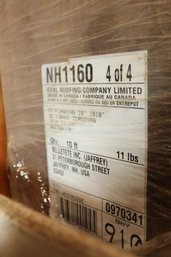 120ft Roofing Flashing Color 'cordova' In Shipping Boxes