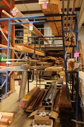 Vanguard Scaffolding With Brackets And Roughly 16ft Long 8ft Wide Adjustable No Wood Only Scaffold