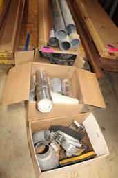 Gutter World Zinc Gutters And Down Spouts, 3 Inch Misc Copper Flashing Gutter Pieces