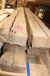 2 - 4'x8'x12' And 2 8'x8'x12' Reclaimed Post Beams