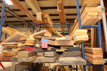 Large Lot Of Wood Boards, Misc Sized, 2x6, 2x4, 1x4, 1x3, Some Up To 16 Ft