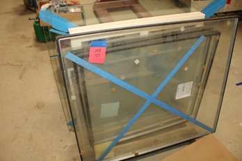 3piece Double Paned Glass, 3 Plexiglass Pieces And Galvanized Boiler Hood