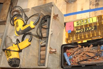 MIsc Tool Lot - Dewalt Dw290 - Dwd-112 Screw And Impact Dewalt Cut Core Socket Set