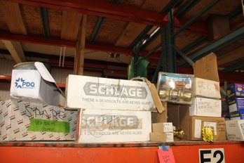 Misc Lock Related Lot,  Locks, Schlage Door Knobs, Keyed Locks